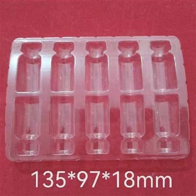 ট্রেতে 10 শিশি 2 মিলি